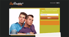 Desktop Screenshot of gaydisableddating.com